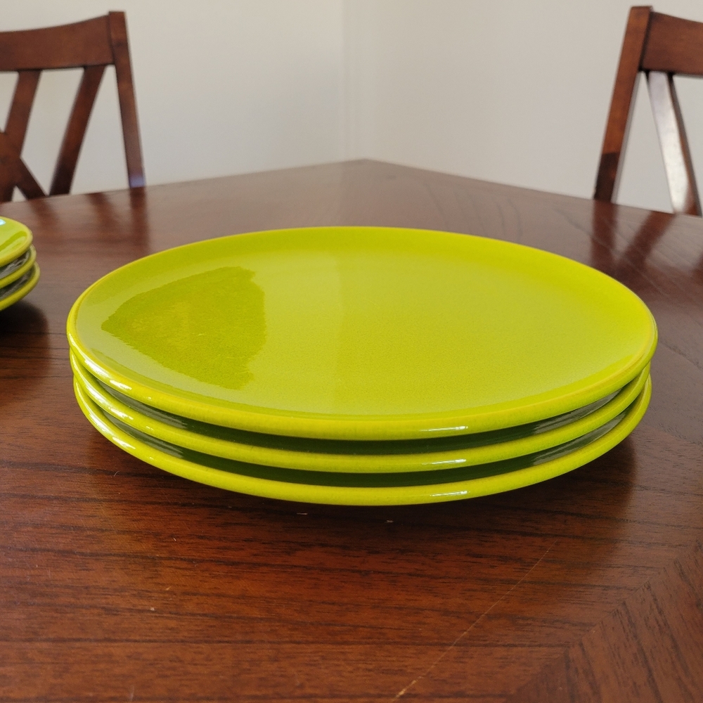 Dinner plates Fun Factory Freestyle Kiwi Green